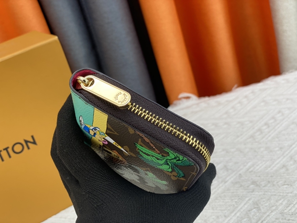 LVコピーウォレット細部ディテール